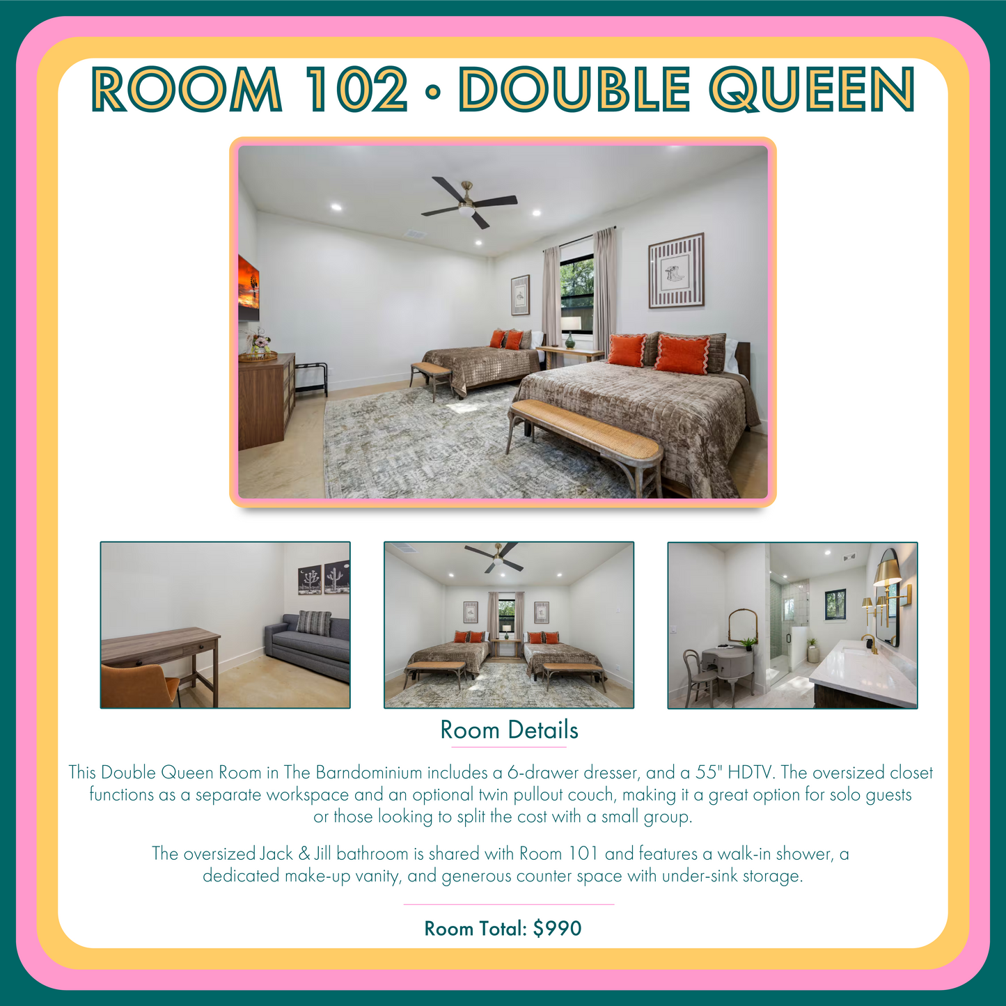 Hijinx On The River - Room 102 - Double Queen