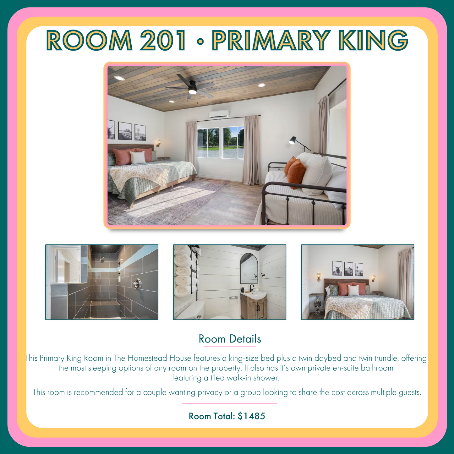 Hijinx On The River - Room 201 - Primary King