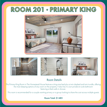 Hijinx On The River - Room 201 - Primary King