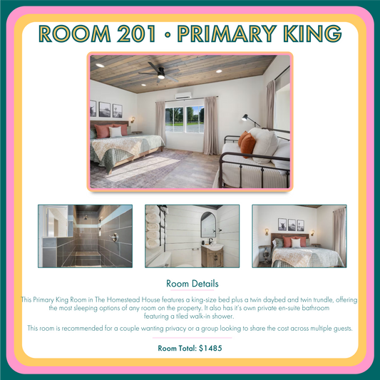 Hijinx On The River - Room 201 - Primary King